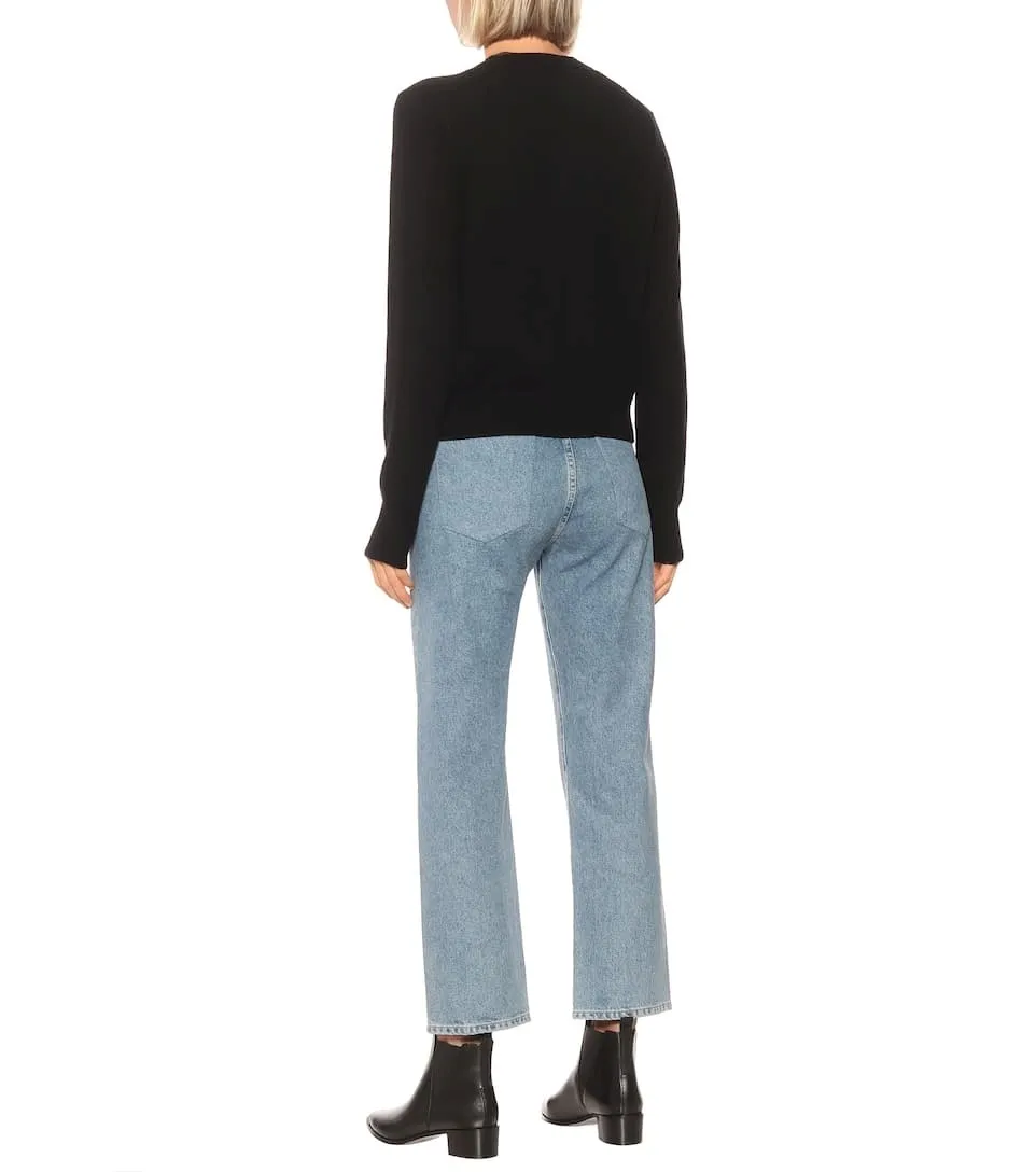 Acne Studios  |Wool Long Sleeves Plain Elegant Style Cardigans