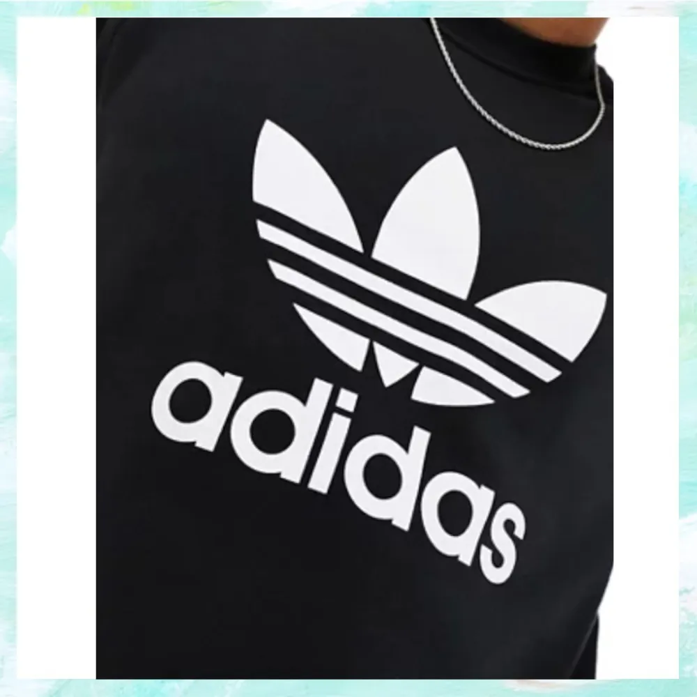 adidas  |Crew Neck Pullovers Unisex Street Style Long Sleeves Plain