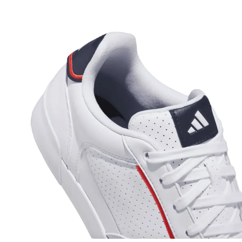 Adidas Retrocross Spikeless Golf Shoes - White/Navy