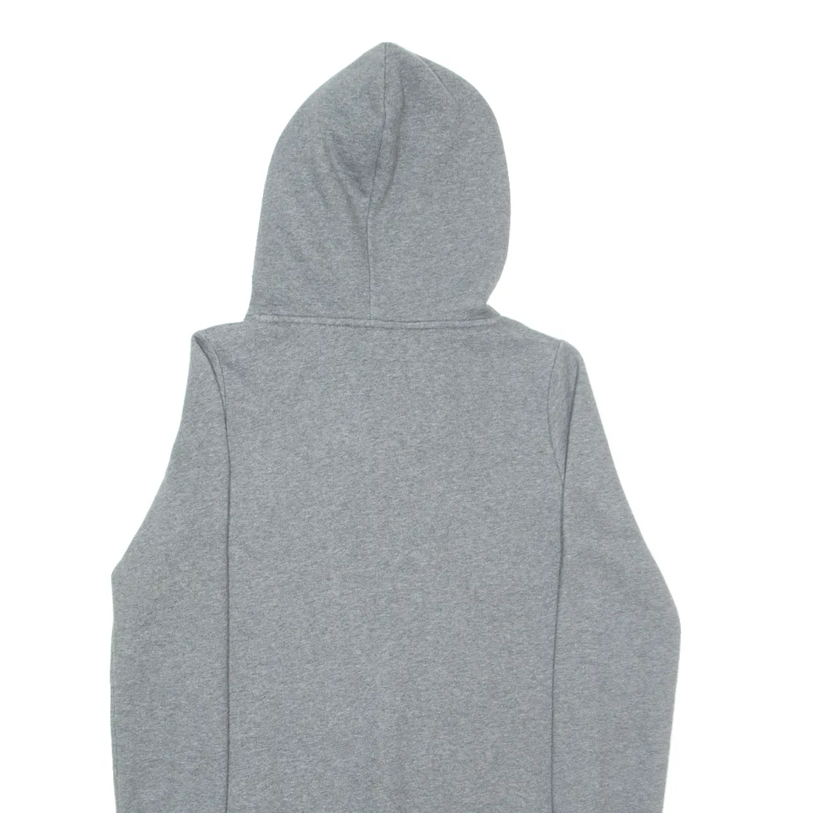 ADIDAS Womens Grey Hoodie UK 8