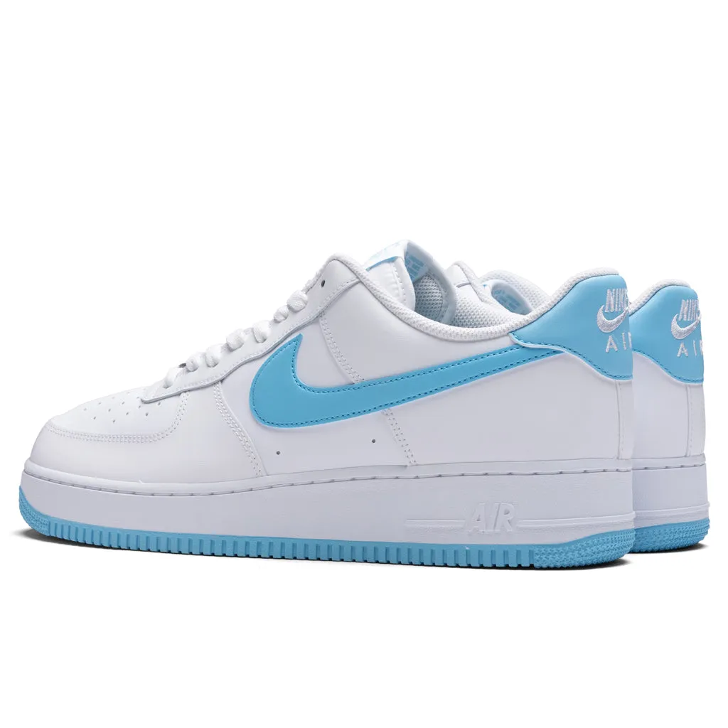 Air Force 1 '07 - White/ Aquarius Blue/White