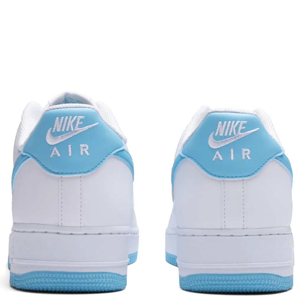 Air Force 1 '07 - White/ Aquarius Blue/White