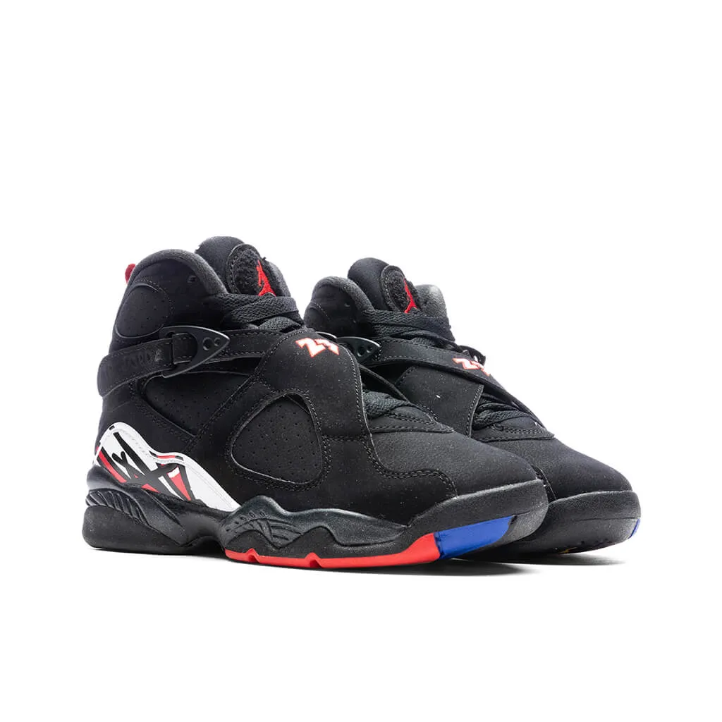 Air Jordan 8 Retro Playoffs (GS) - Black/True Red