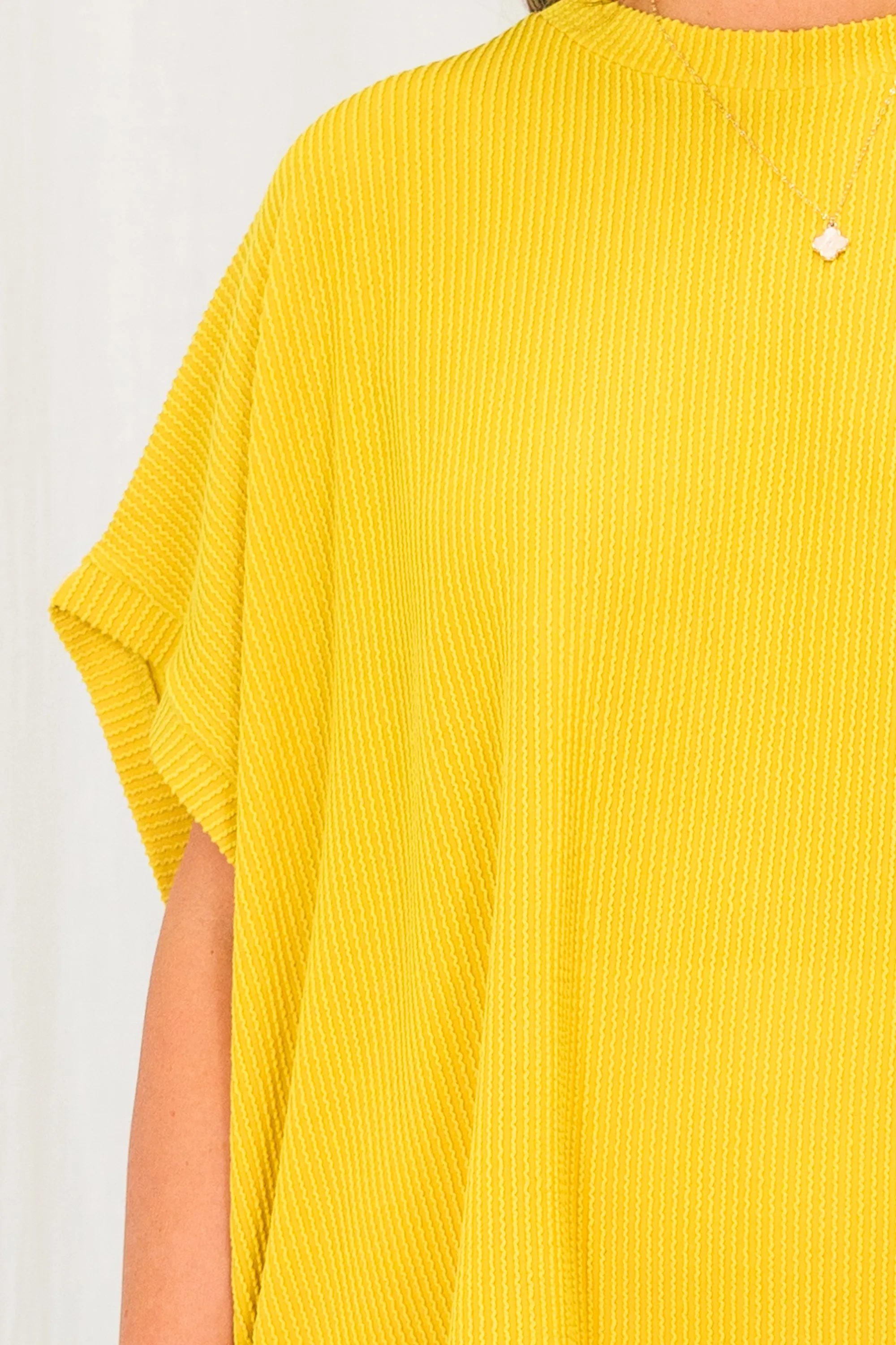 All About Knits Top, Mustard