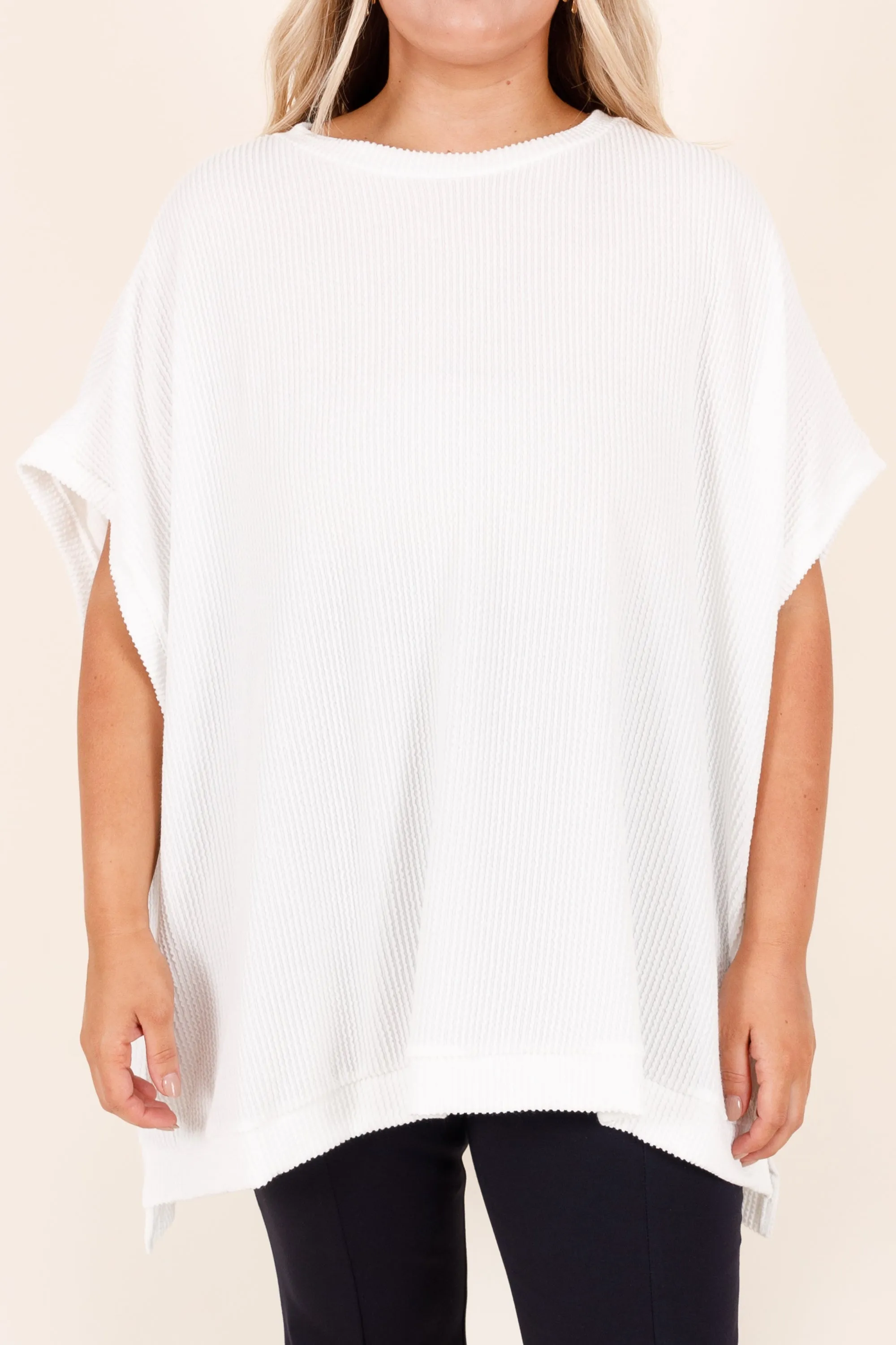 All About Knits Top, Off White