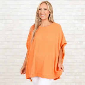 All About Knits Top, Orange