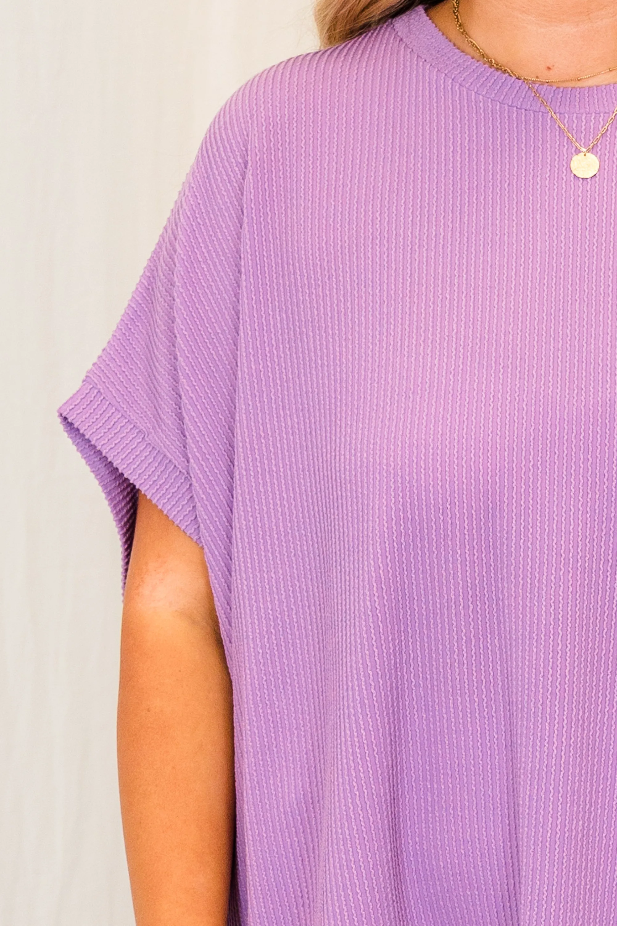 All About Knits Top, Purple