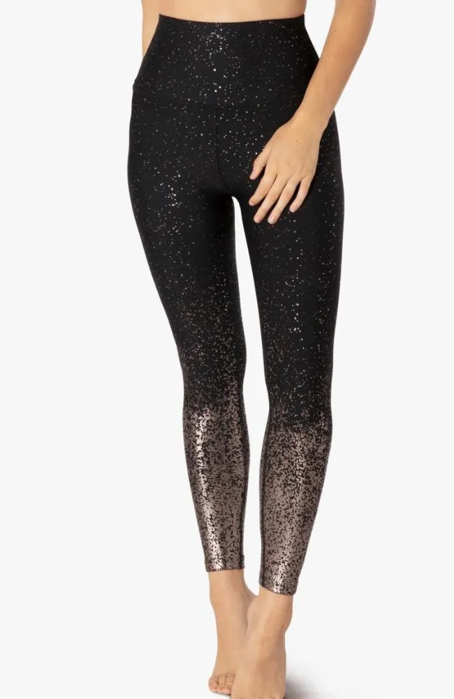 Alloy Ombre Speckled Midi Leggings