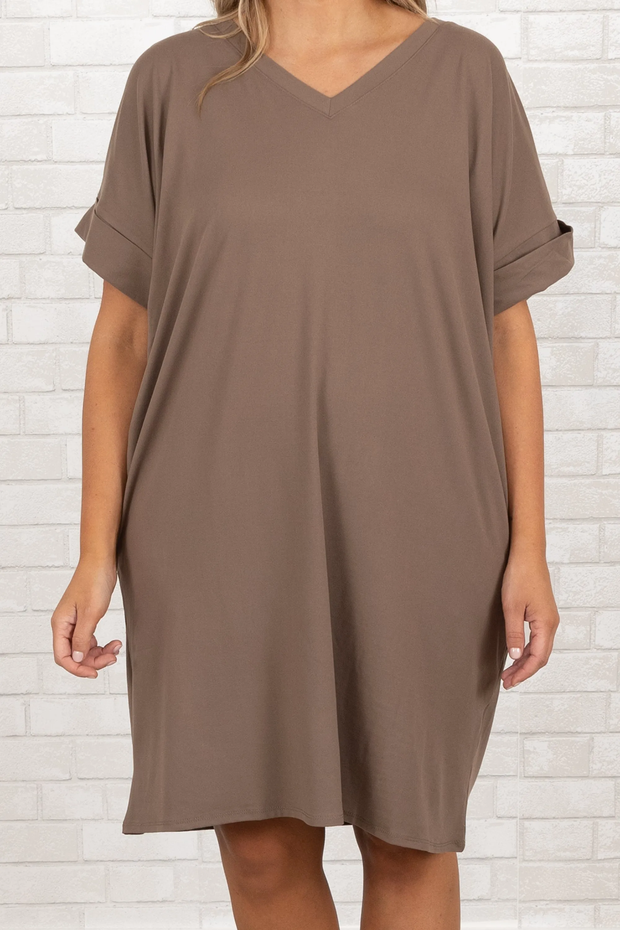 Always A Classic Dress, Mocha