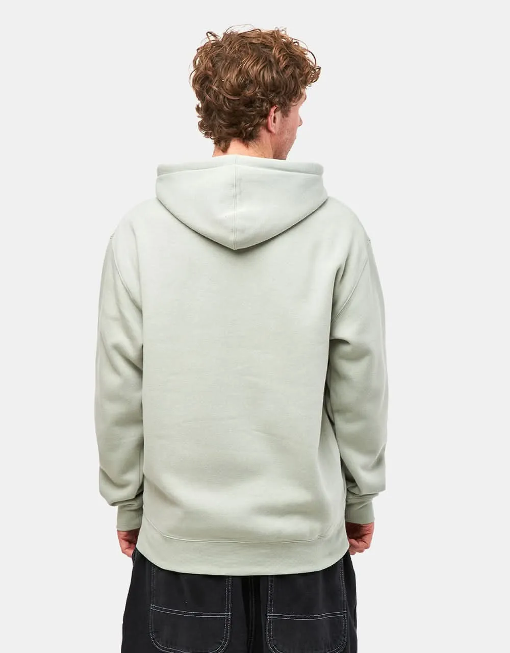 Anti Hero Eagle Pullover Hoodie - Dusty Sage/Black