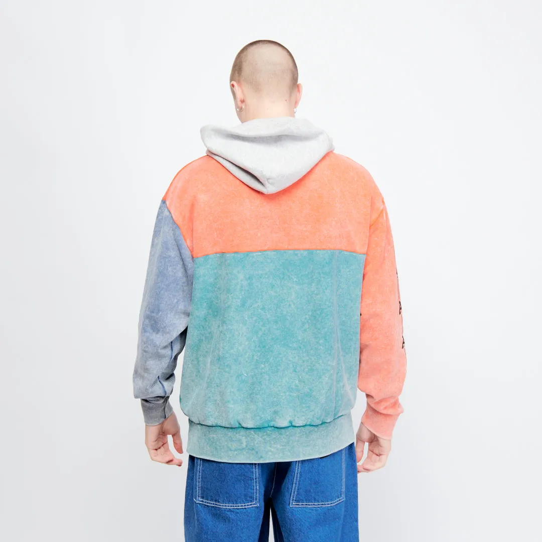 Aries Arise - OD Color block Temple Hoodie (Multi)