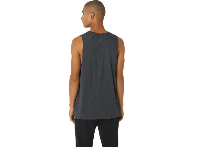 ASICS MEN'S HEX BLACK TANK SINGLET