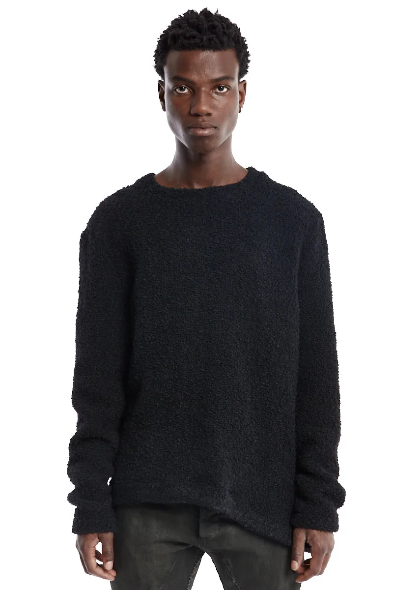 ASYMMETRIC WOOL SWEATER