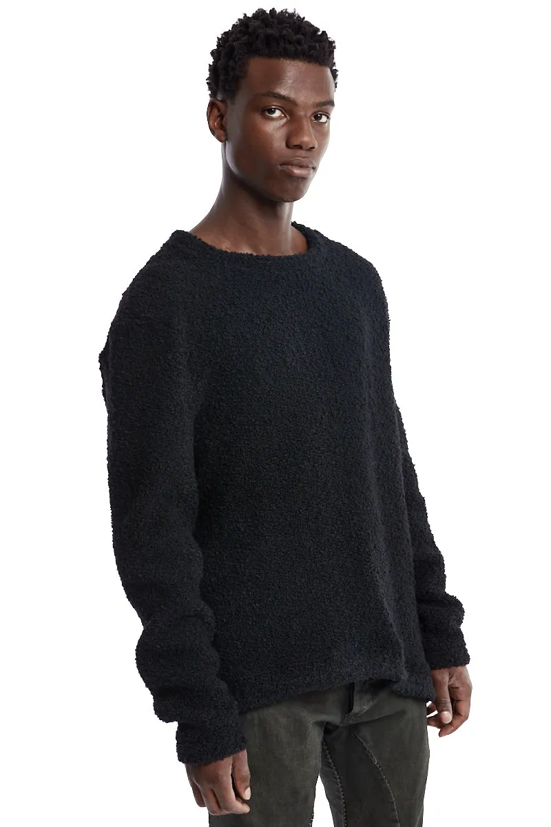 ASYMMETRIC WOOL SWEATER