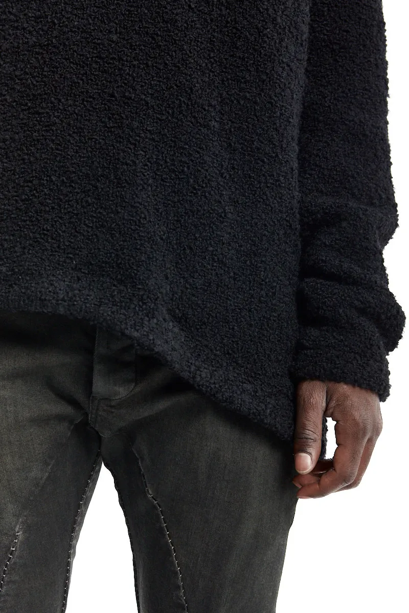 ASYMMETRIC WOOL SWEATER