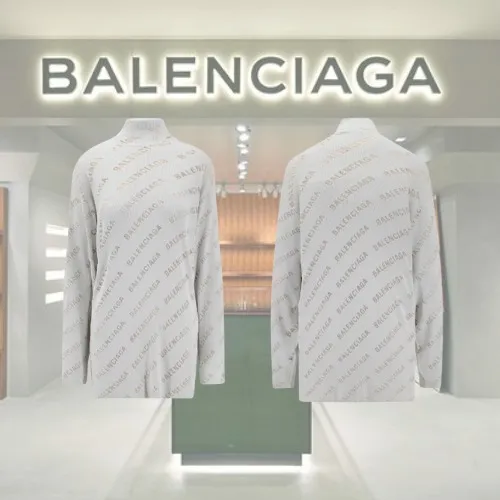 BALENCIAGA  |Casual Style Long Sleeves Medium High-Neck Logo