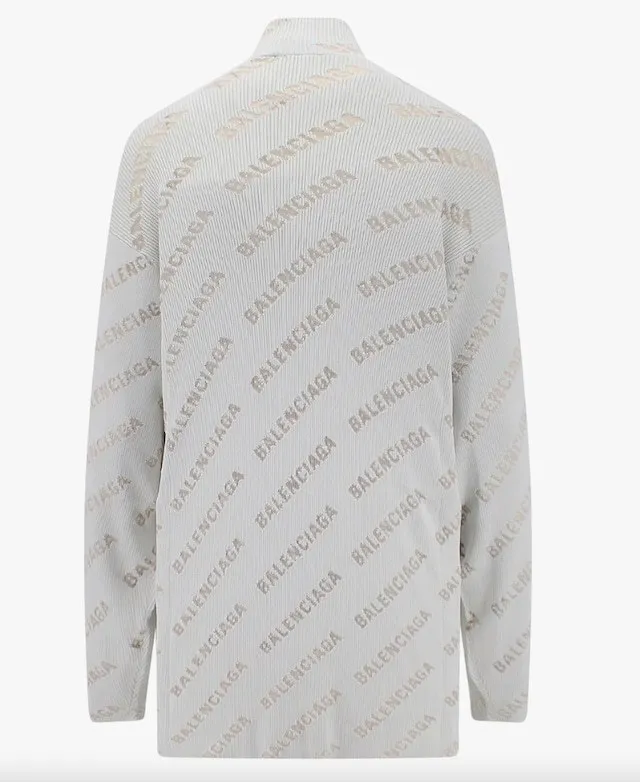 BALENCIAGA  |Casual Style Long Sleeves Medium High-Neck Logo