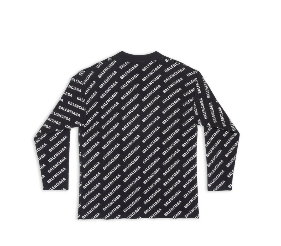 BALENCIAGA  |Casual Style Unisex Street Style Long Sleeves Medium Long