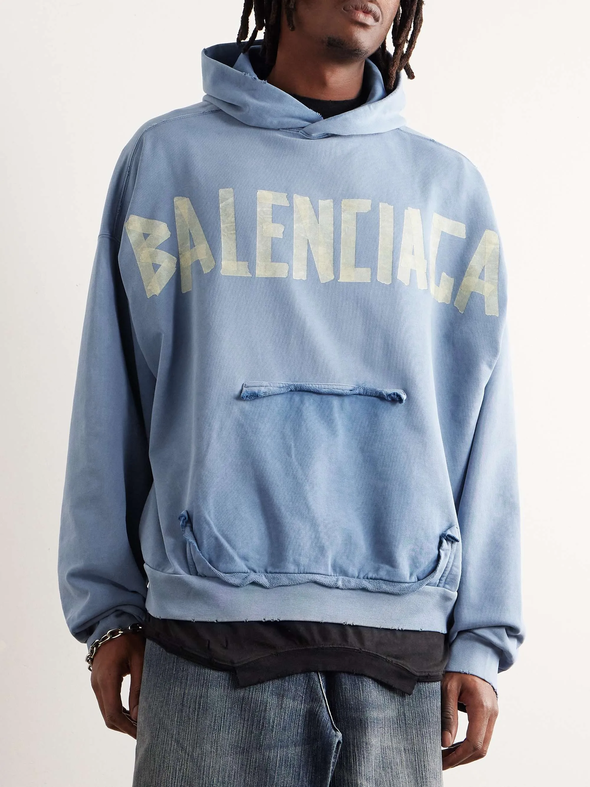 BALENCIAGA  |Pullovers Unisex Street Style Long Sleeves Cotton Oversized