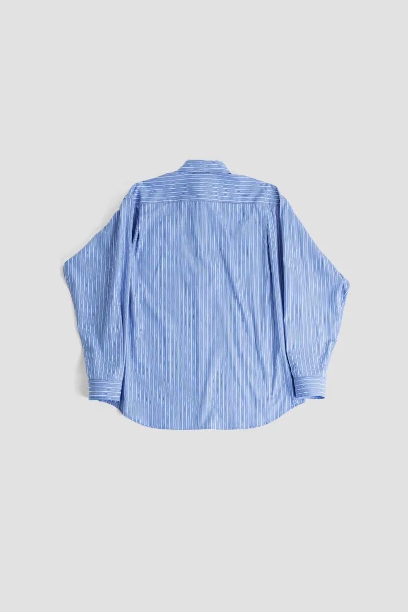 BALENCIAGA  |Stripes Long Sleeves Cotton Luxury Shirts