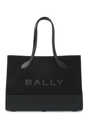 Bally    Bally East/West Nylon And Leather Tote Bag