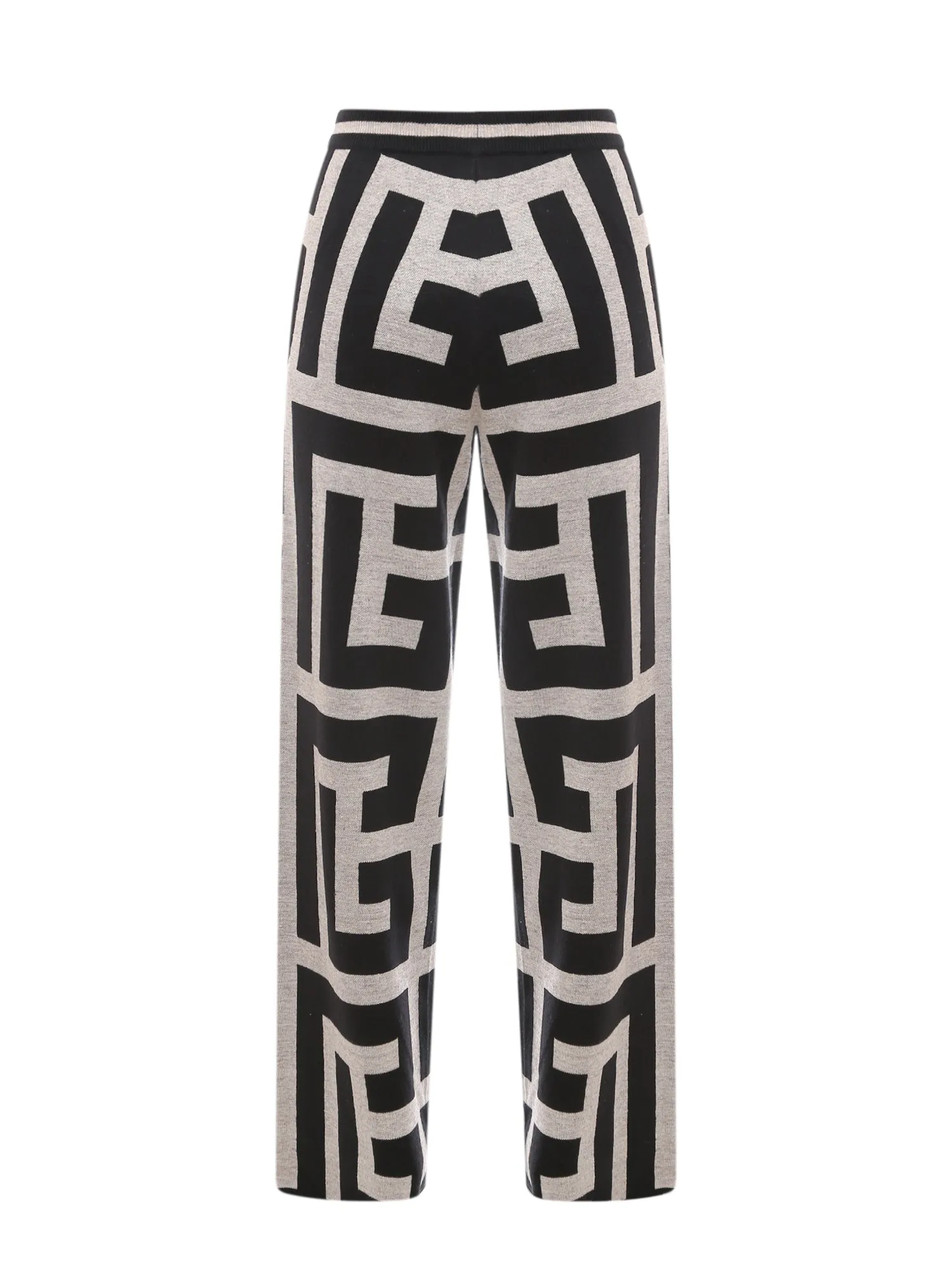 Balmain Monogram Patterned Drawstring Track Trousers