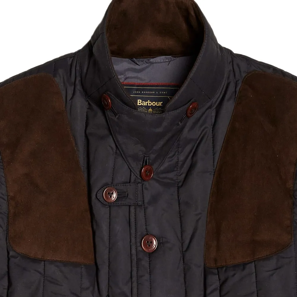 Barbour Dept. (B) Draghnet QuiltNavy