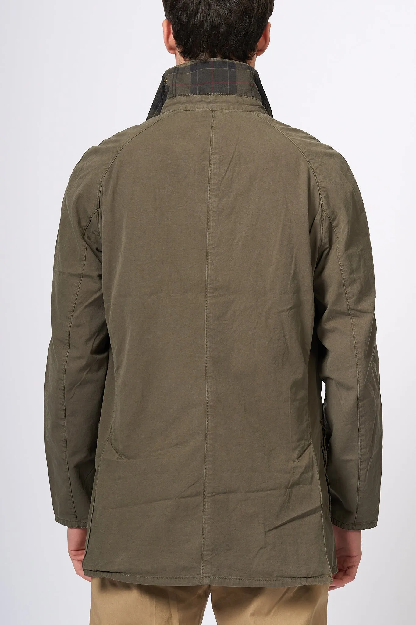 Barbour Giacca Ashby Oliva Uomo