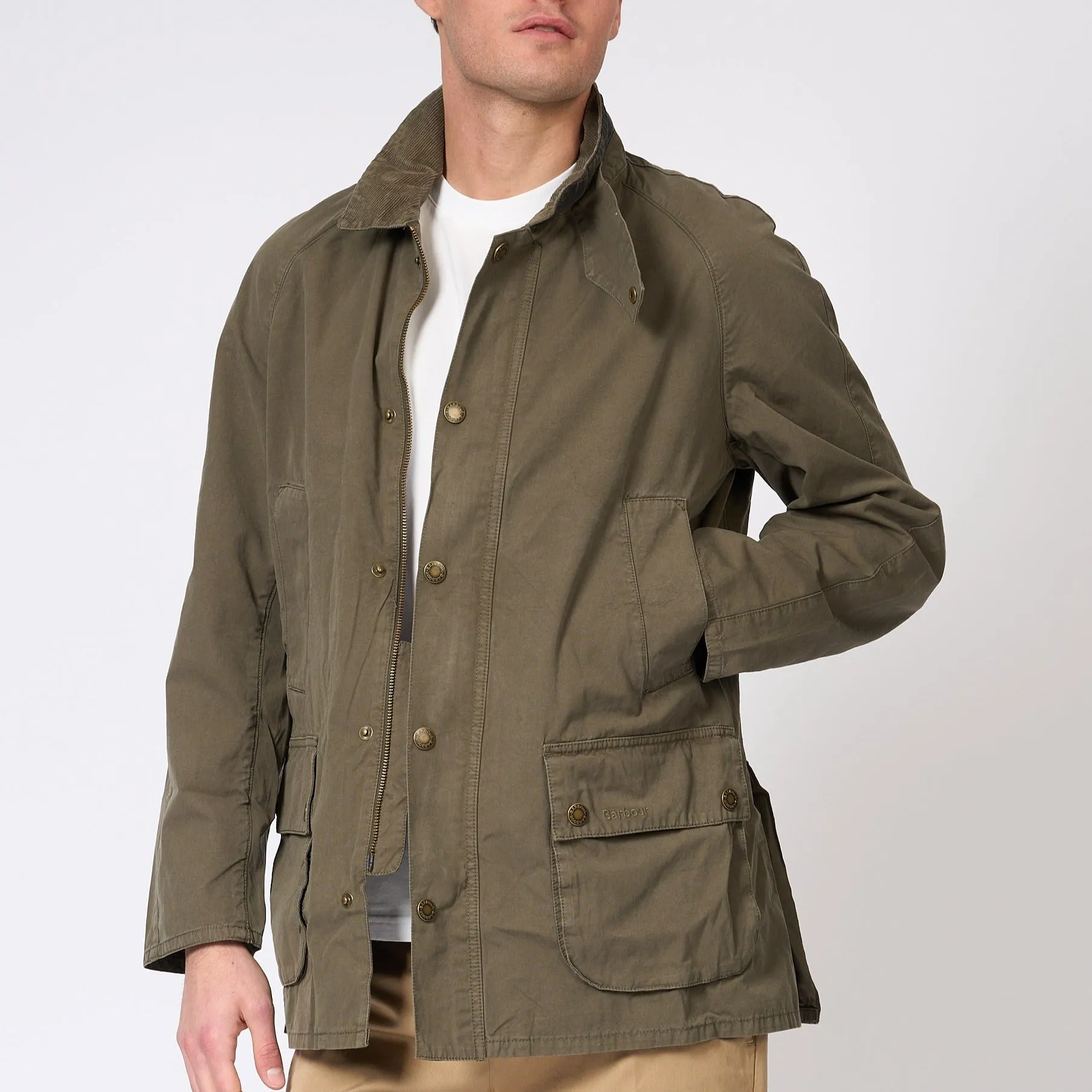 Barbour Giacca Ashby Oliva Uomo