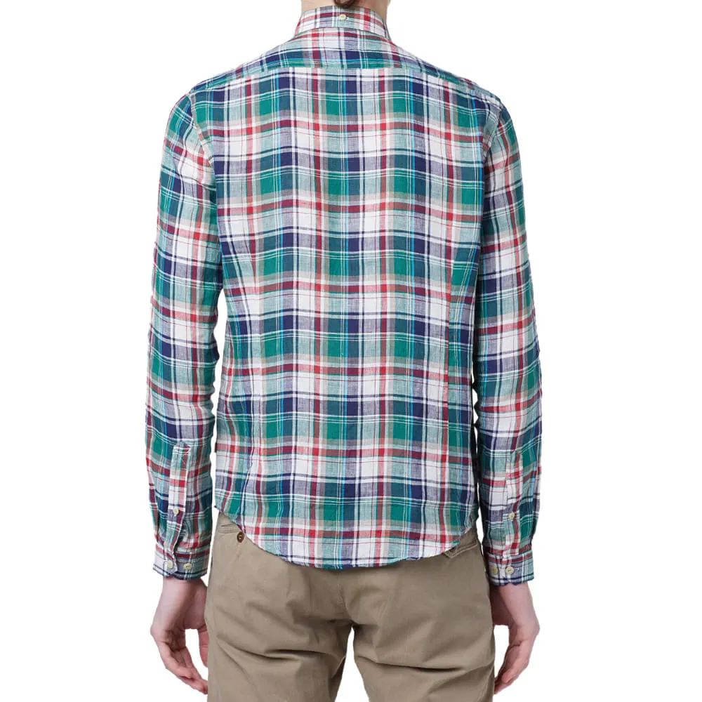 Barbour Heritage William Linen ShirtGreen