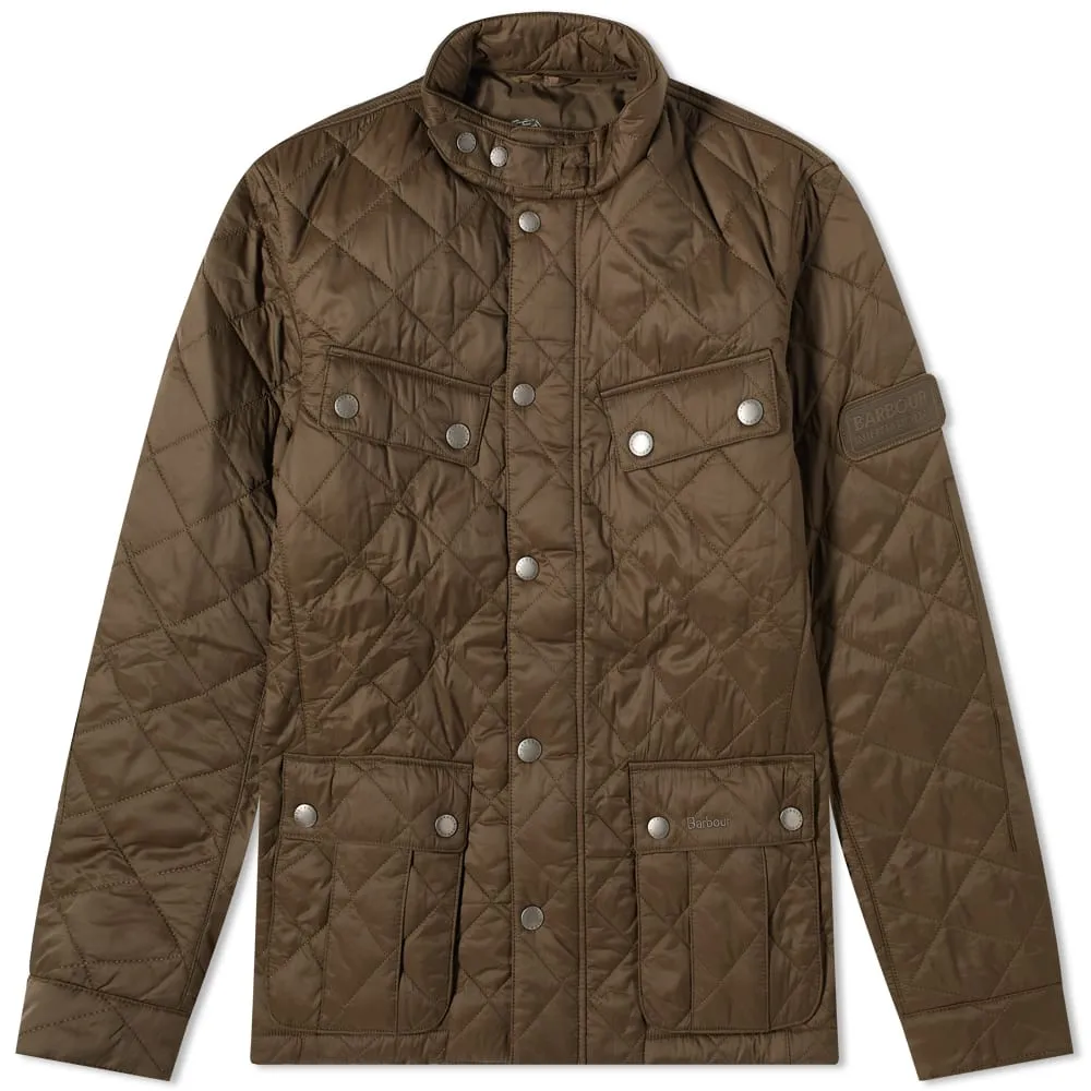 Barbour International Ariel Quilt JacketOlive