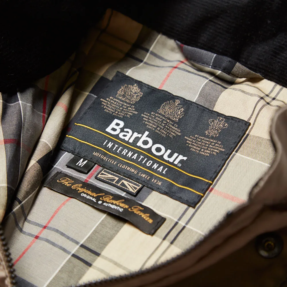 Barbour International Ouston JacketDark Concrete