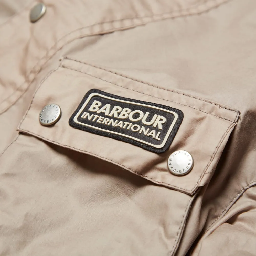 Barbour International Ouston JacketDark Concrete