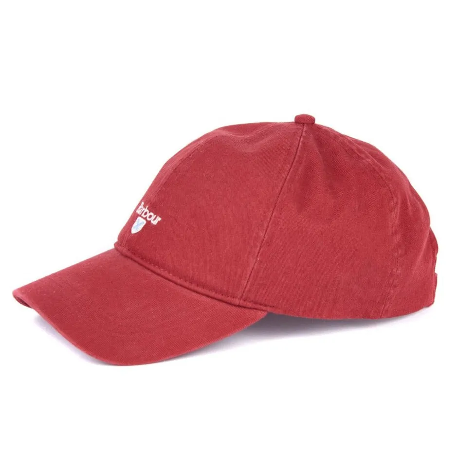 Barbour Men's Sport Cap Cascade in Lobster