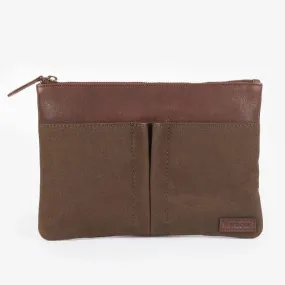 Barbour Padbury Pouch in Olive