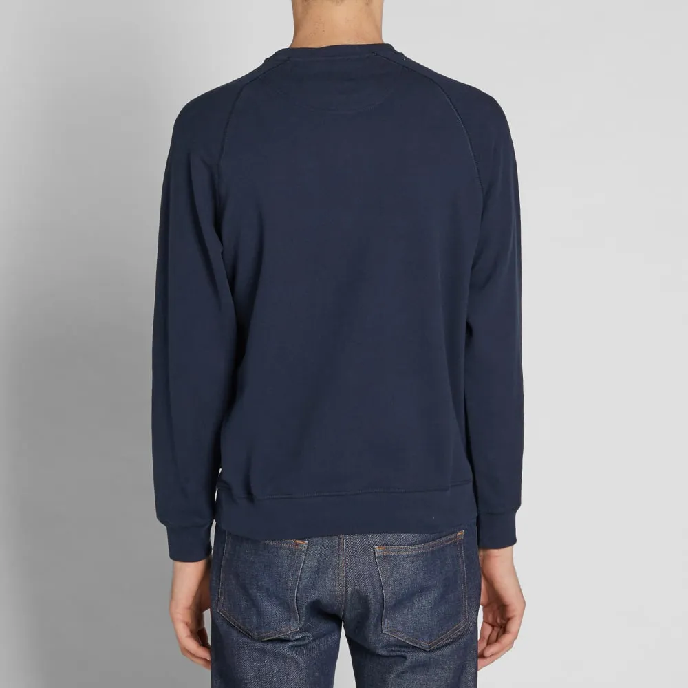 Barbour Simms Crew Sweat Navy