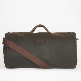 Barbour Wax Holdall in Olive