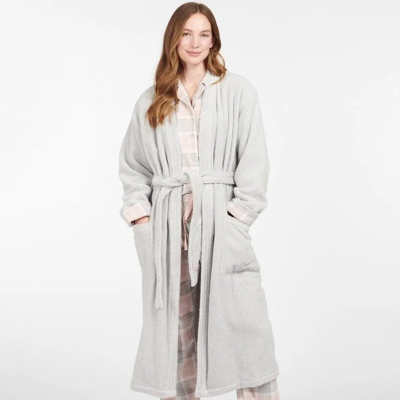 Barbour Women's Ada Dressing Gown in Grey