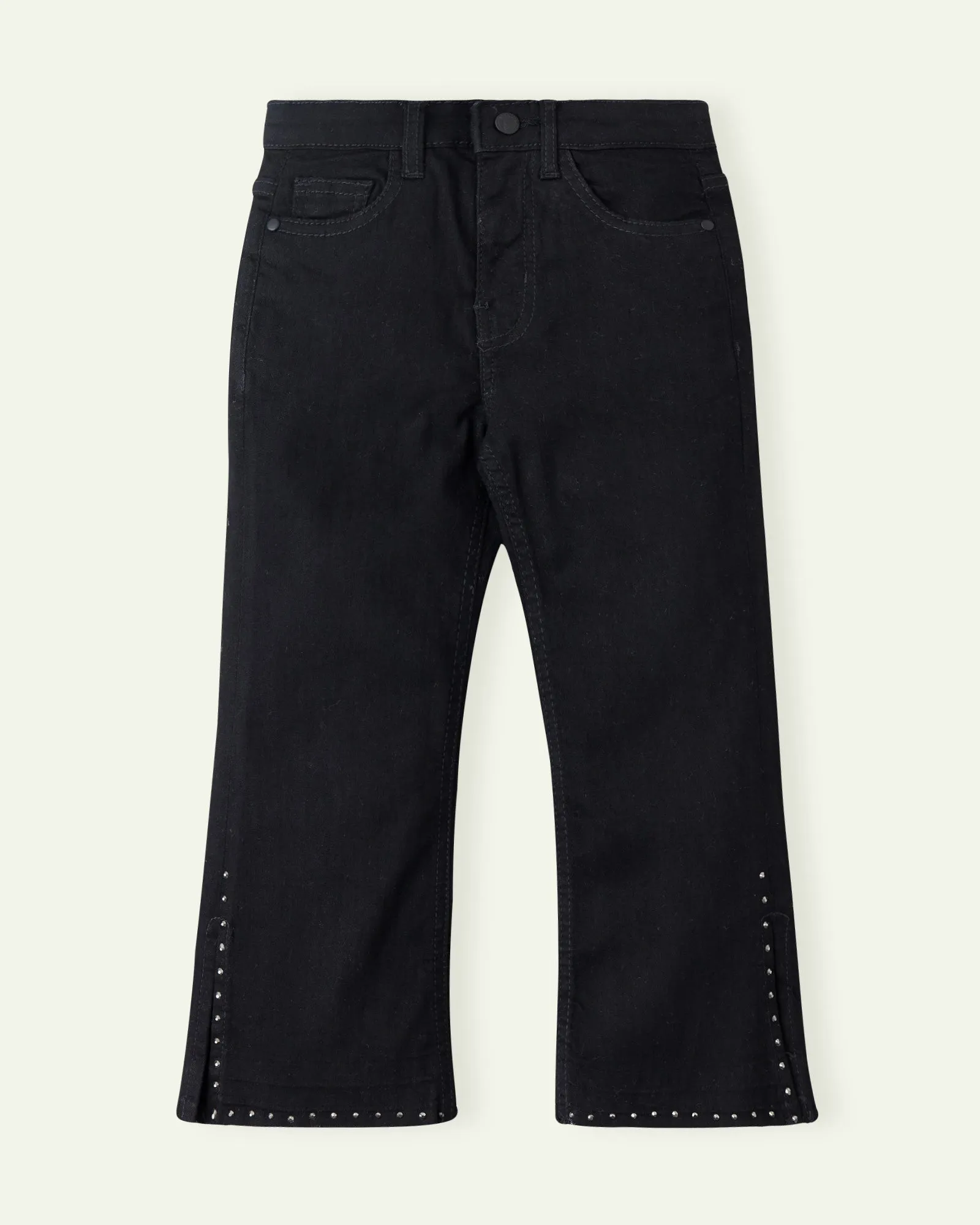 Black Flared Jeans