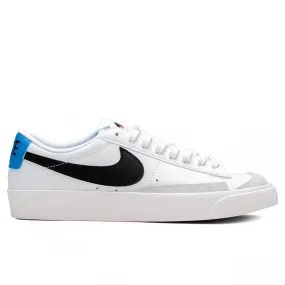 Blazer Low '77 (GS) - White/Black/LT Photon Blue