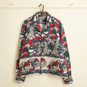 BODE  |Flower Patterns Linen Long Sleeves Shirts