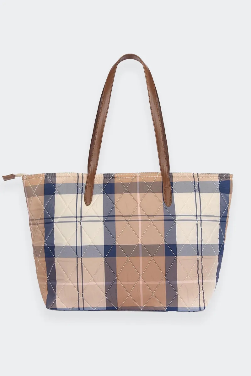 BORSA TOTE TARTAN WETHERHAM