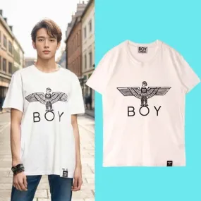 BOY LONDON  |Pullovers Unisex Studded Street Style U-Neck Cotton