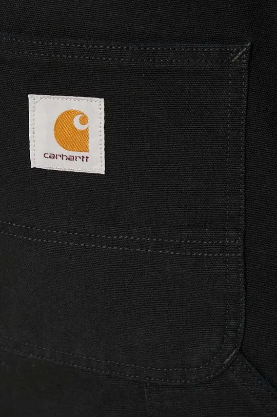 Carhartt WIP cotton trousers Single Knee Pant black color I031497.893K