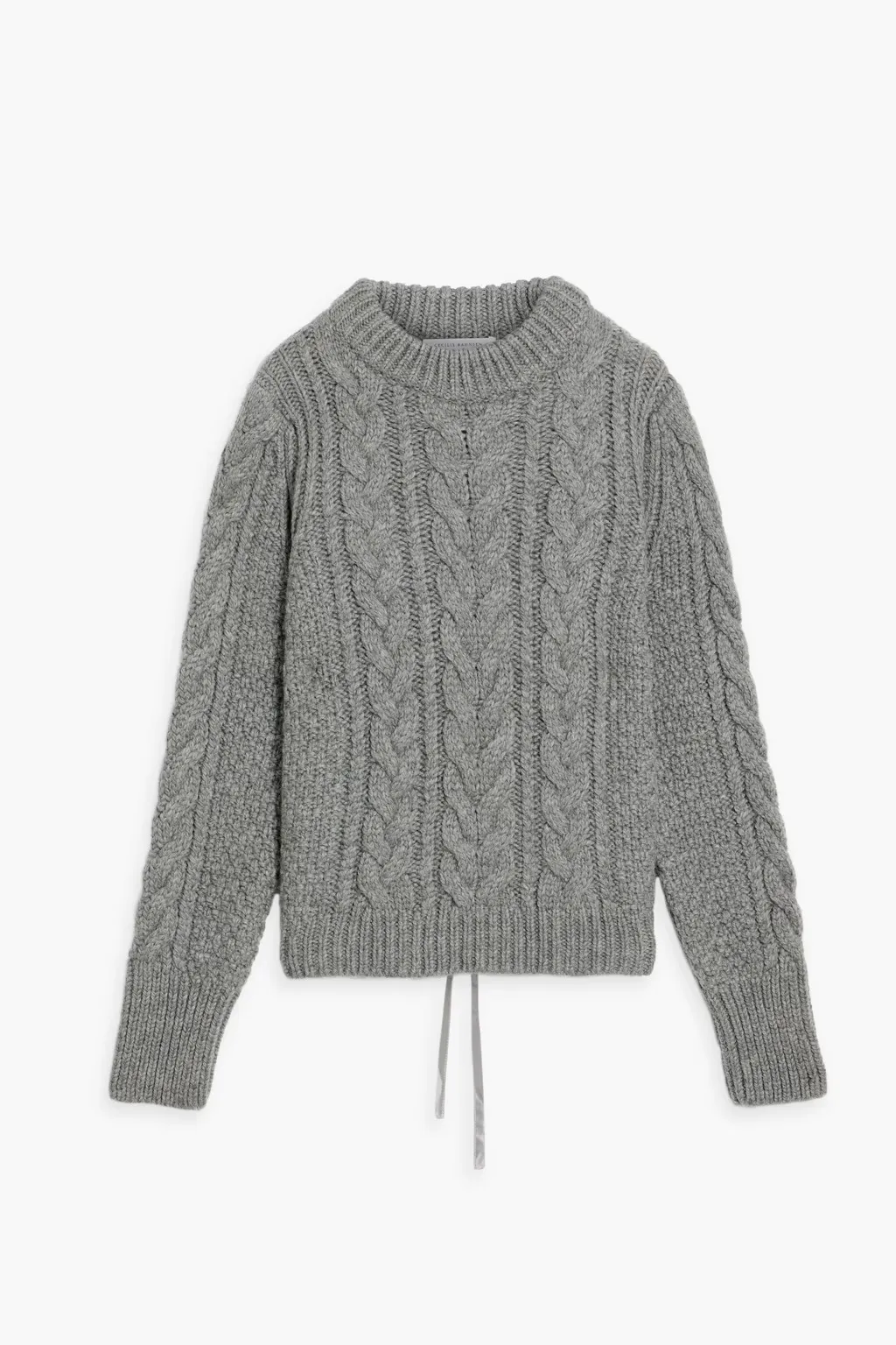 CECILIE BAHNSEN  |Casual Style Wool Long Sleeves Plain Elegant Style