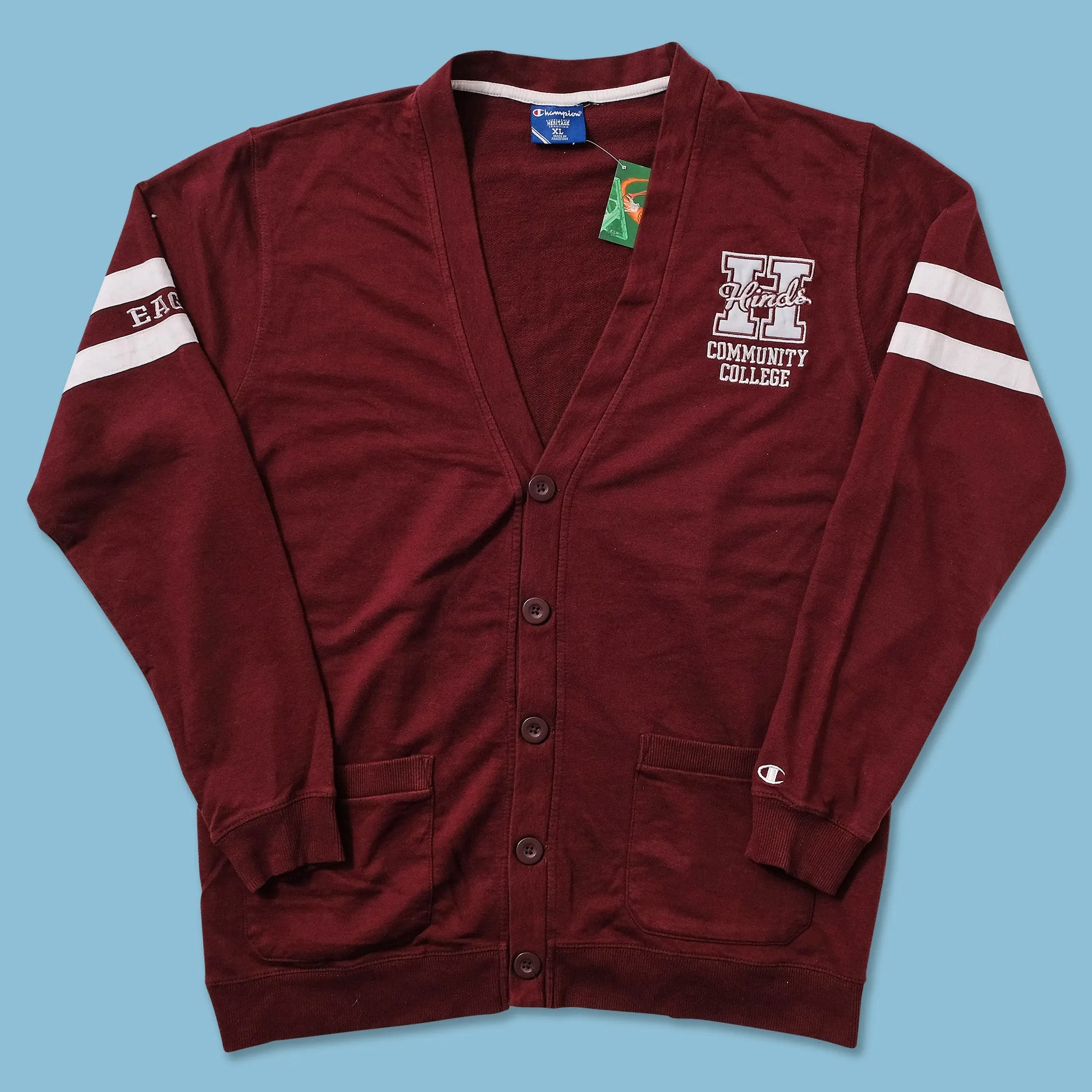 Champion Hinds College Cardigan Large