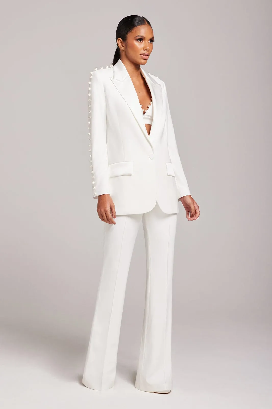 Charlotte White Blazer