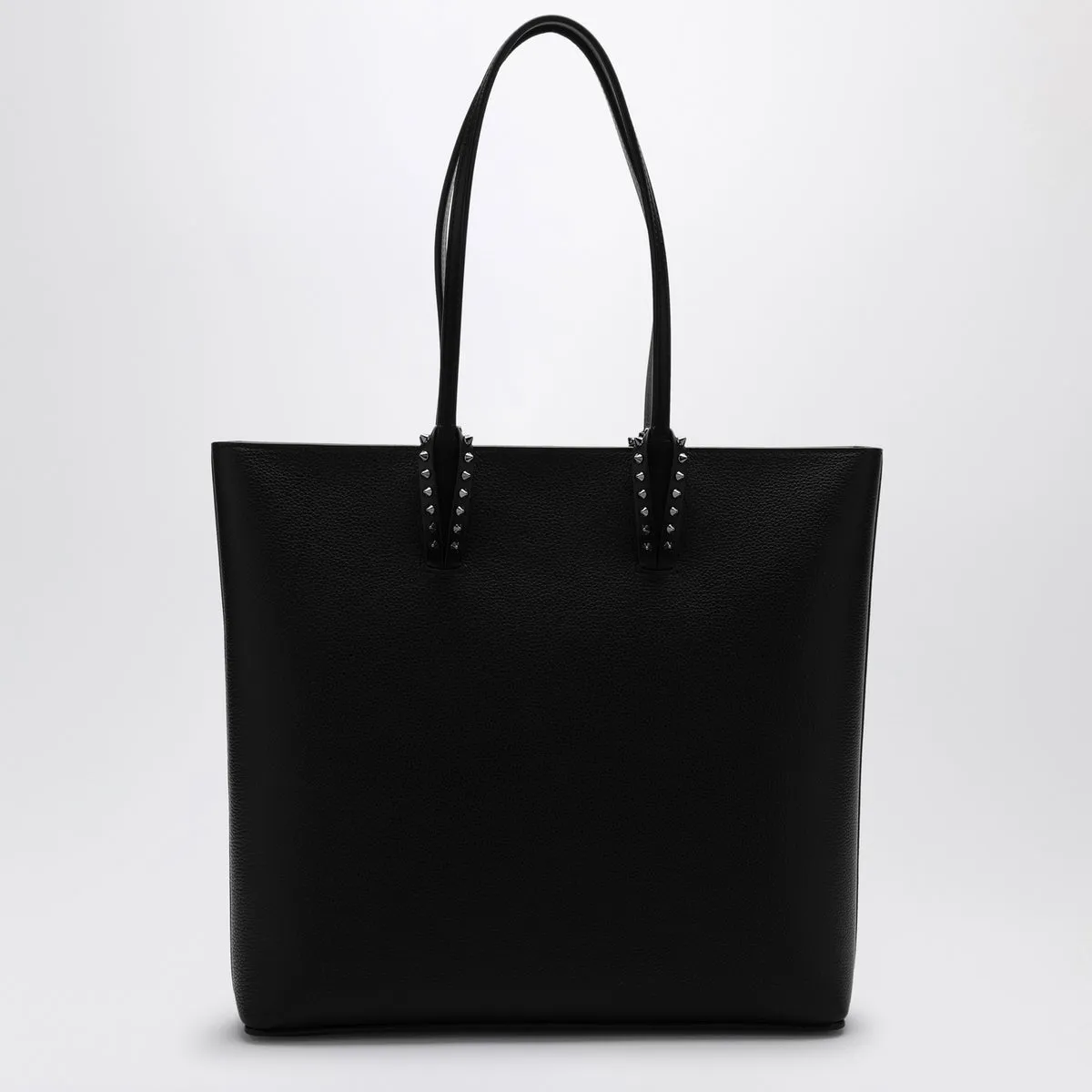 Christian Louboutin    Christian Louboutin Black Leather Cabata Tote Bag