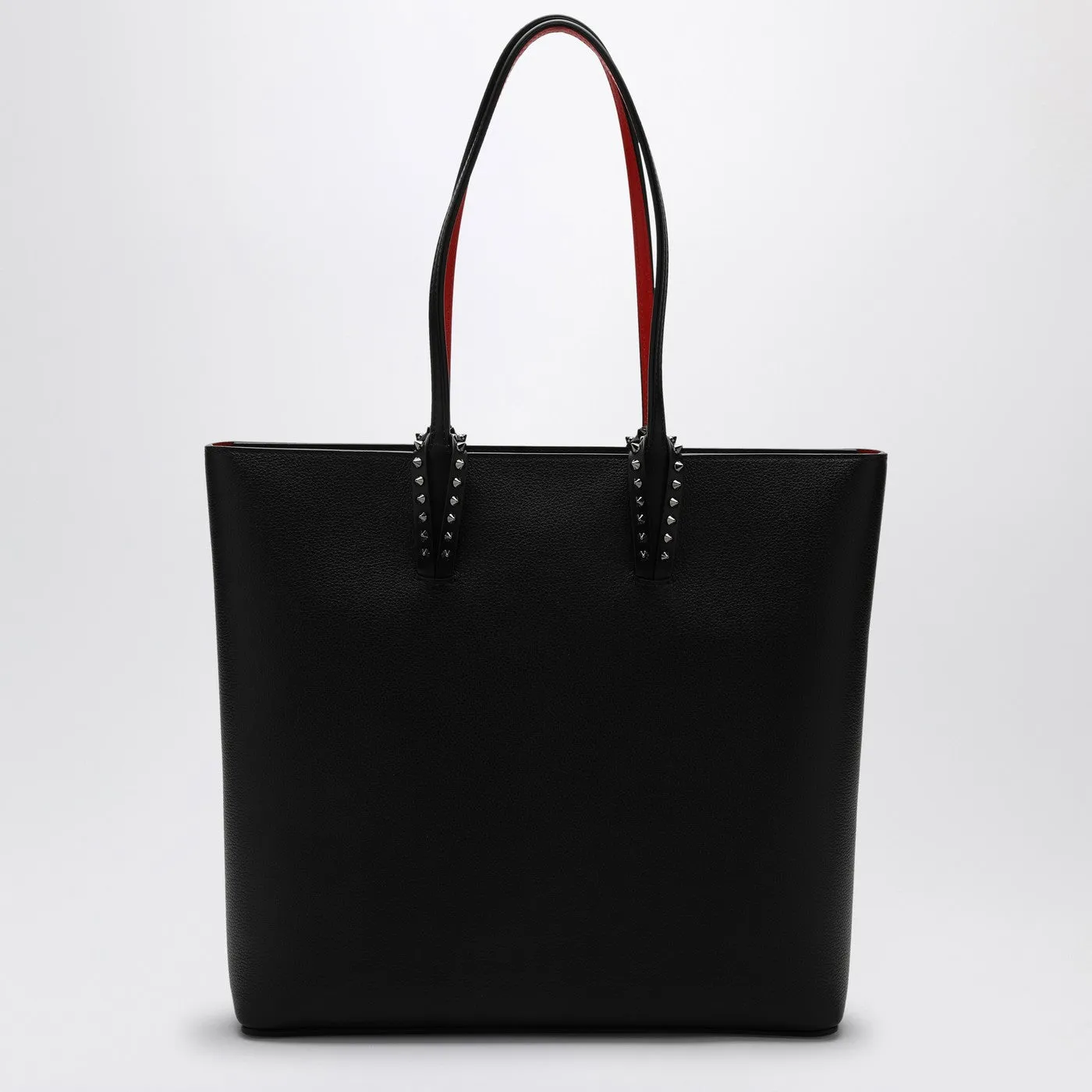 Christian Louboutin    Christian Louboutin Black Leather Cabata Tote Bag