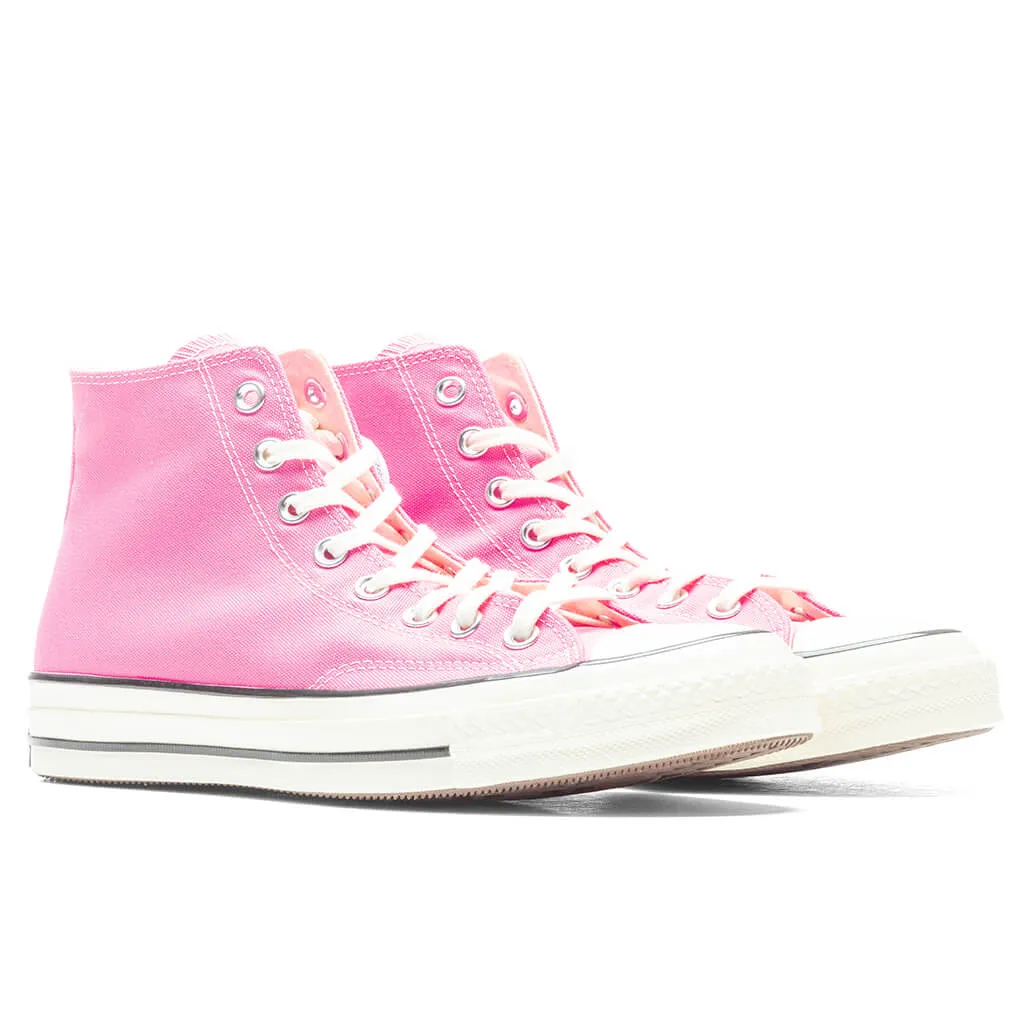 Chuck 70 Hi - Pink/Egret/Black